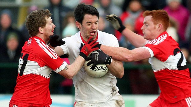 Tyrone beat Derry when the sides met in the McKenna Cup group stages