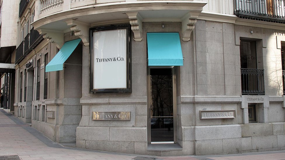 Tienda de Tiffany, en el barrio de Salamanca.