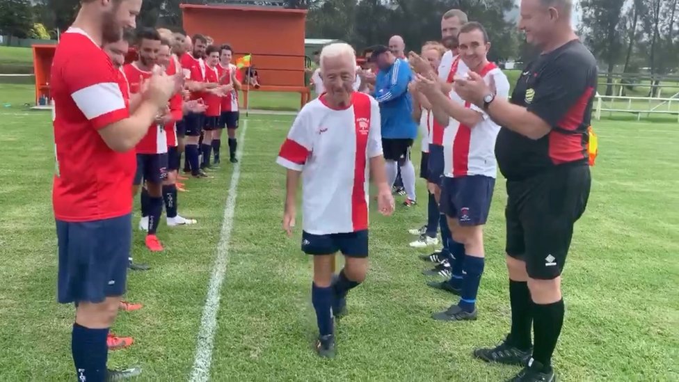 Peter Webster: The 80-year-old footballer preparing to retire