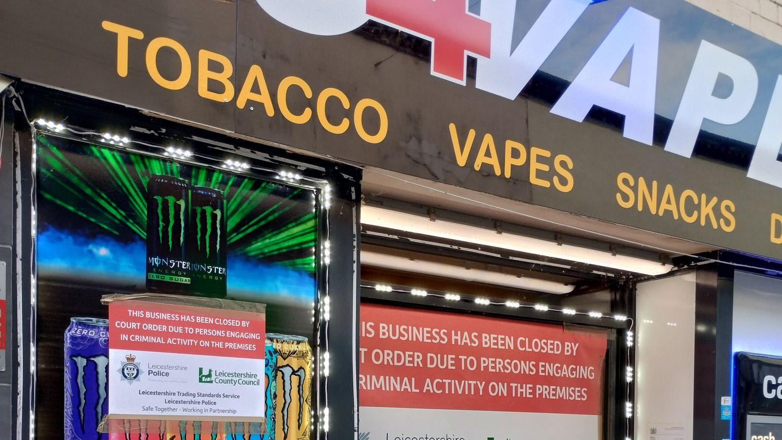 Loughborough shop shut by court order for second time in a year