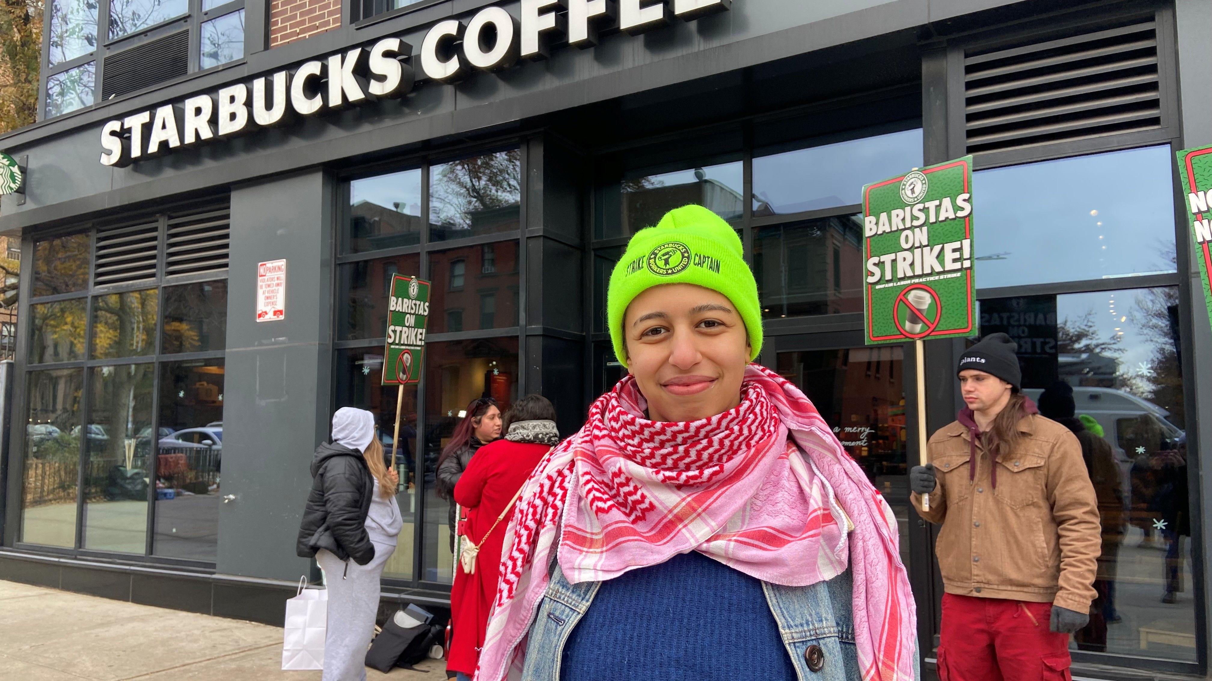 Starbucks union workers go on strike on busy Red Cup Day Starbucks union workers go on strike on busy Red Cup Day