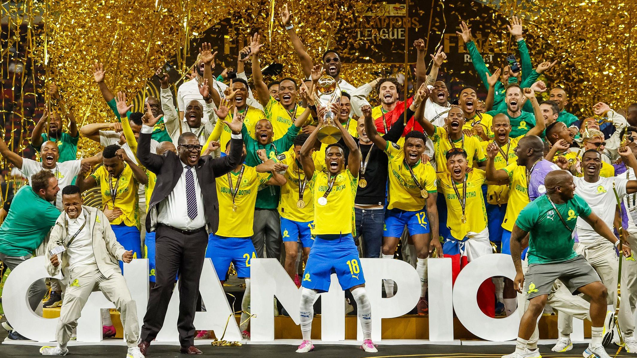 African Champions League: Mamelodi Sundowns beat AS FAR 2-1 on