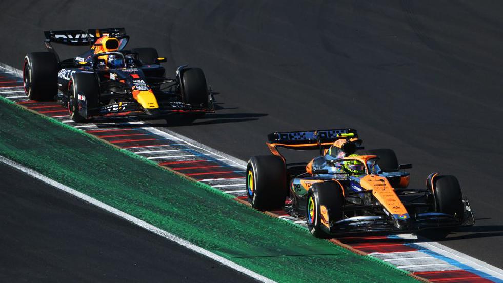 US Grand Prix: Lando Norris loses third to Max Verstappen as Charles  Leclerc wins - BBC Sport