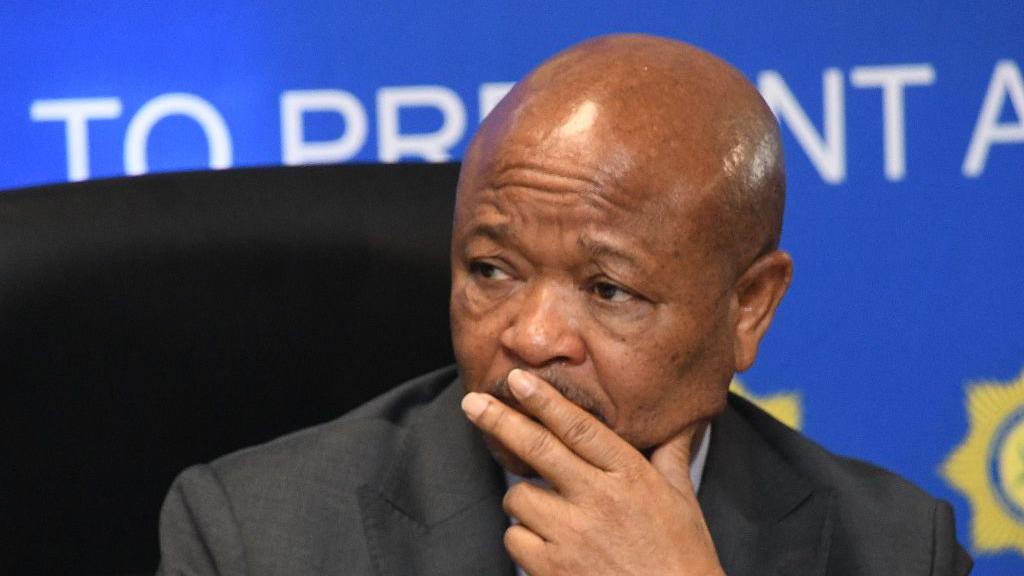 Senzo Mchunu: Cyril Ramaphosa suspends South African police minister over crime syndicate allegations