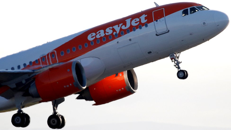 Стандартный самолет Easyjet