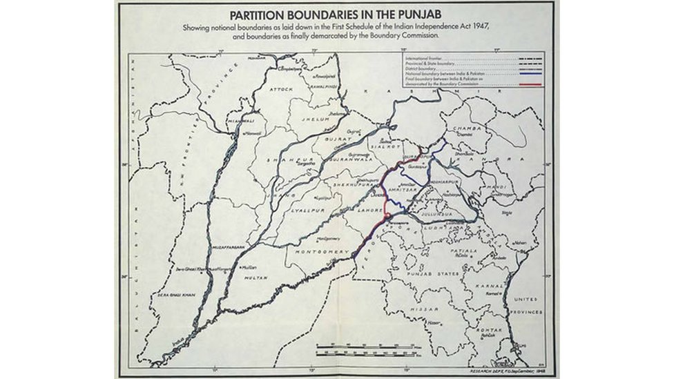 فیروز پور کا نقشہ
