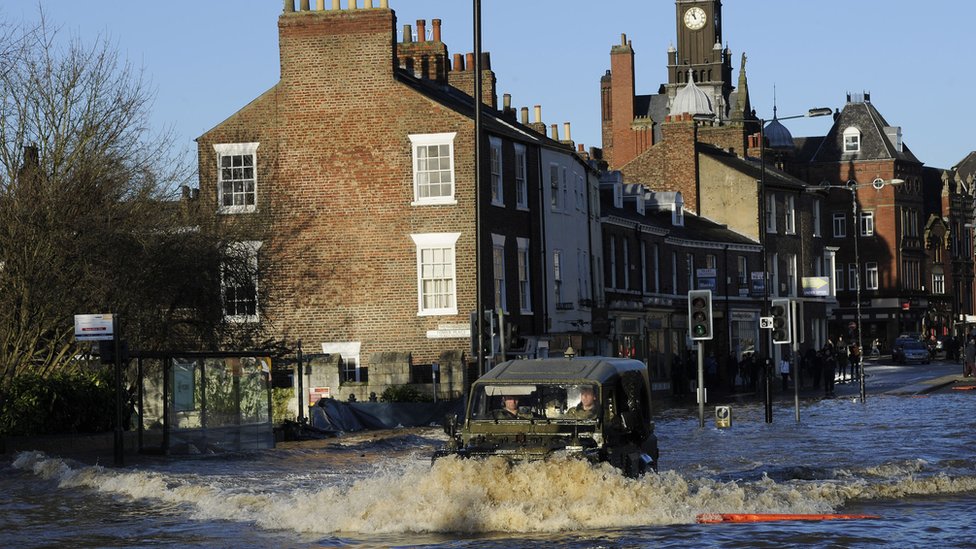 BBC News - December storms' trail of destruction