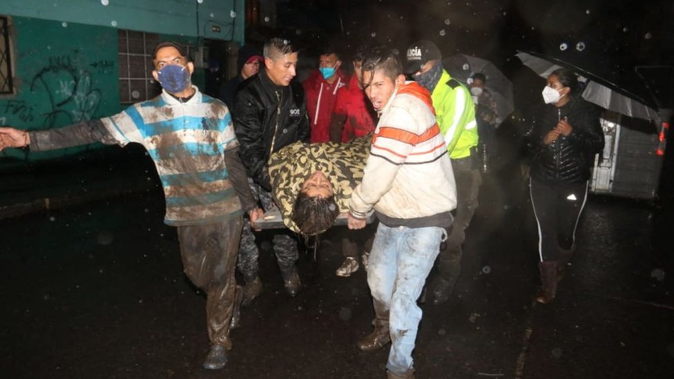 Traslado de un herido
