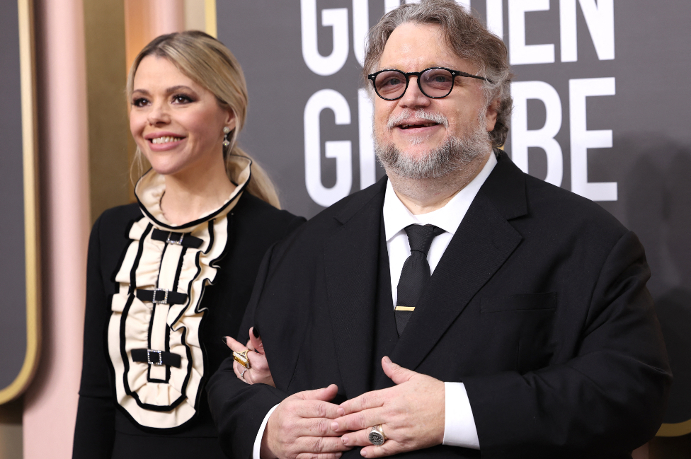 Giljermo del Toro sa suprugom Kim Morgan