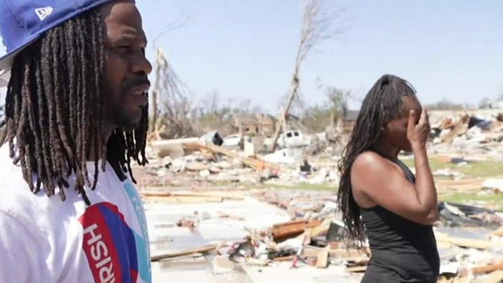 Mississippi tornado: 'My uncle's trailer was flattened - he was inside'