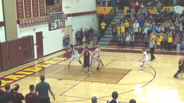 Minnesota high school basketball game