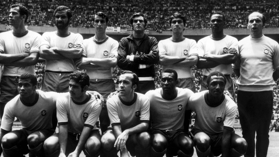 Time titular da seleção brasileira de 1970