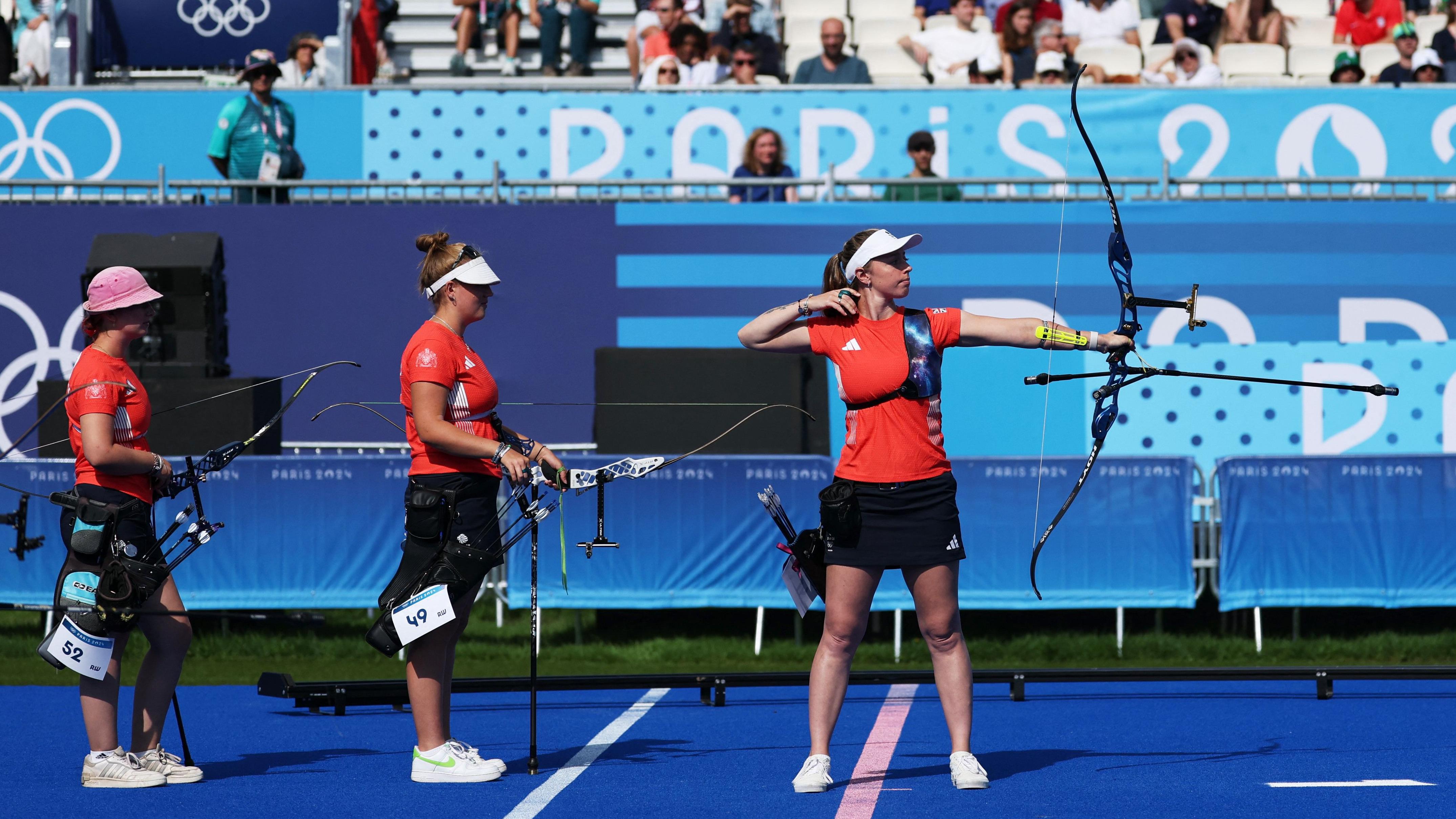 Paris 2024: Great Britain women's archers out of team event in