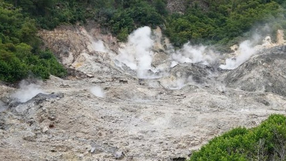 火山蒸汽噴口