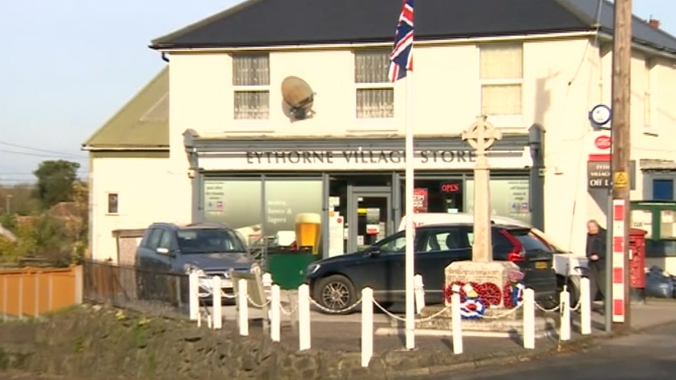 Man robbed familyrun Eythorne village shop twice in month BBC News