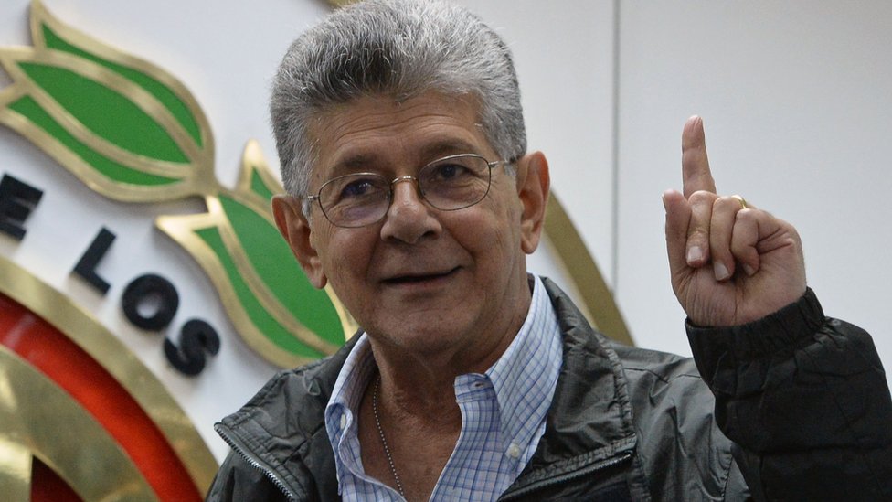 Los principales partidos de la MUD coinciden en no participar en las municipales. Henry Ramos Allup.