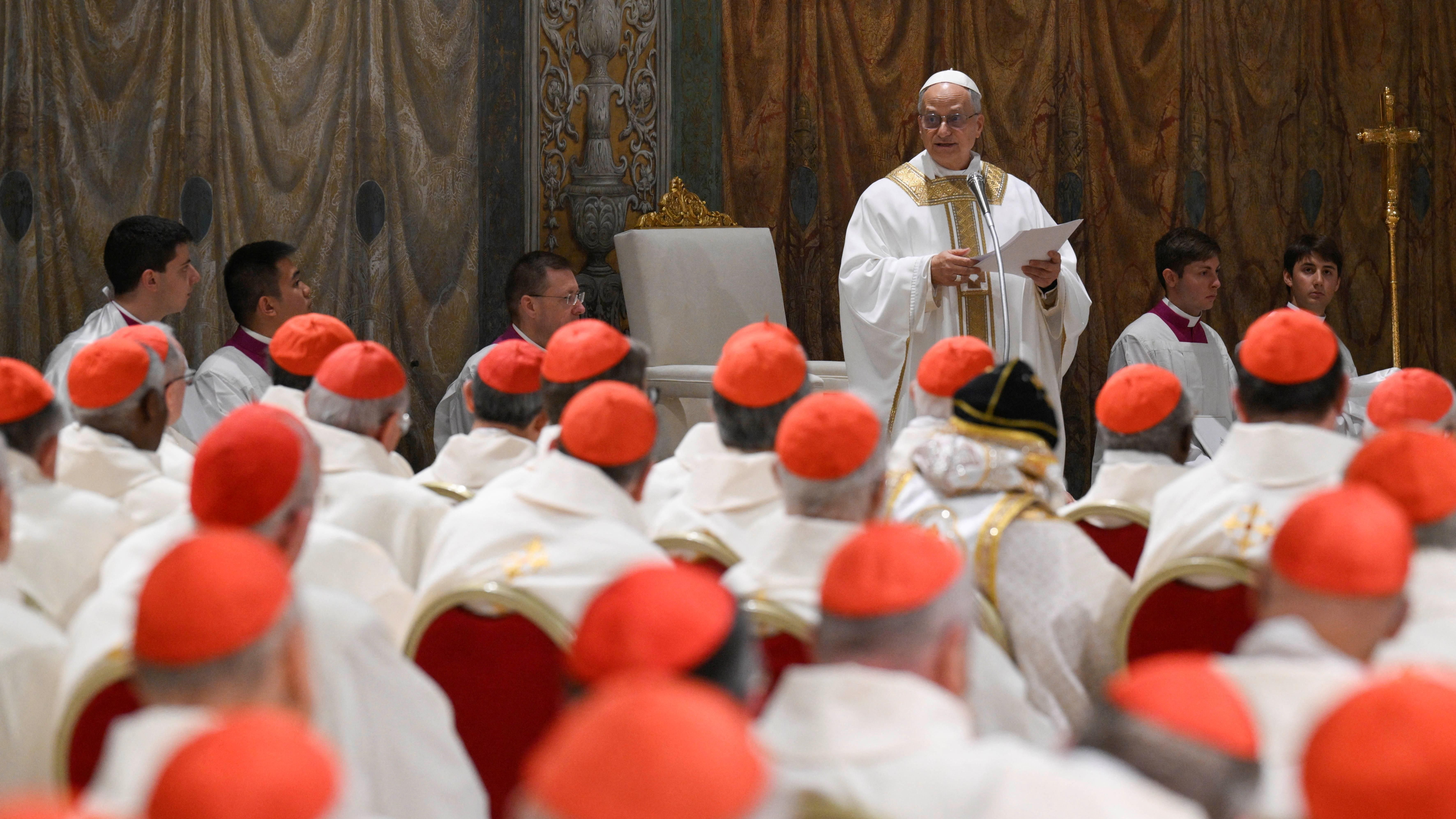 Pope Leo XIV warns against lack of faith in first Mass at Vatican
