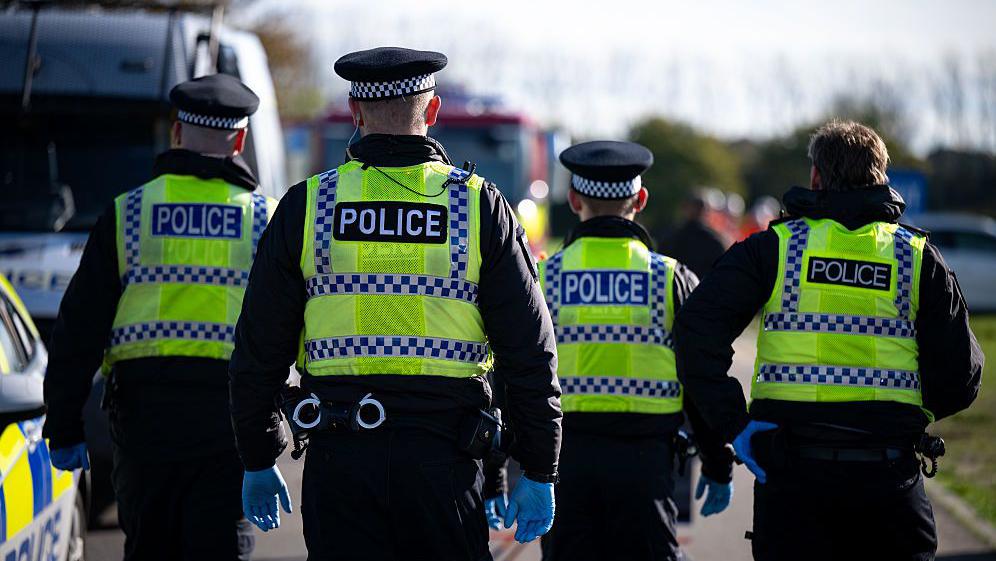 Number of police forces in England and Wales to be cut in major shake-up - BBC News