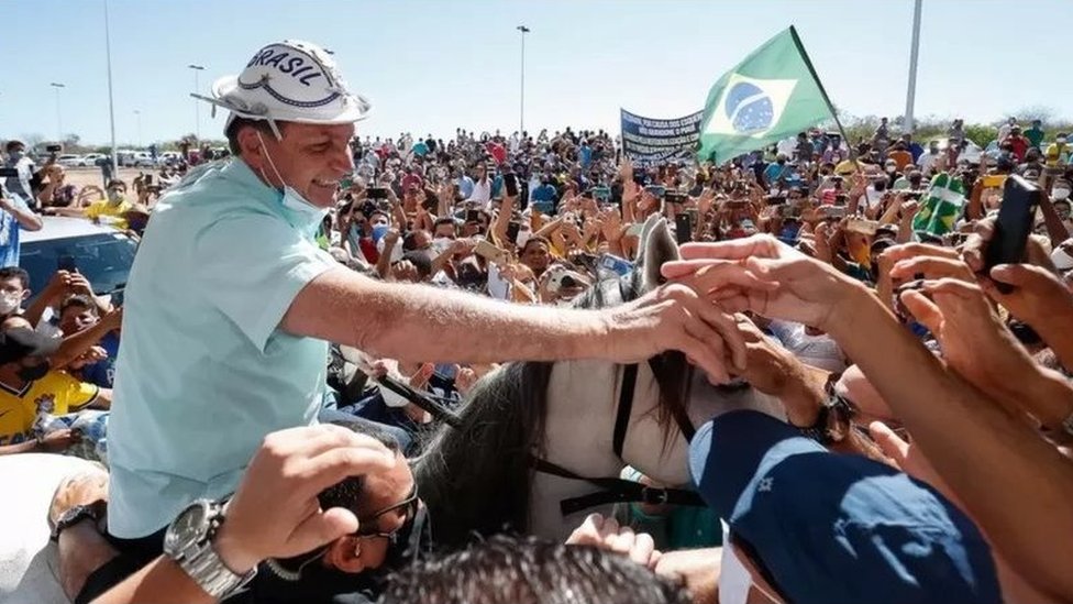 Bolsonaro em campanha