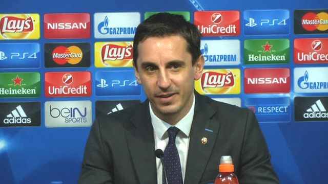 Valencia boss Gary Neville