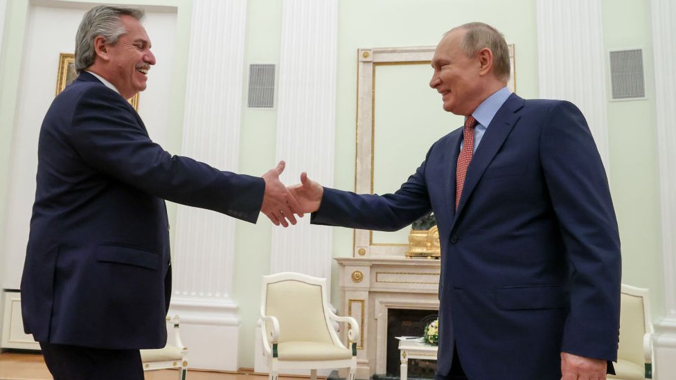 Fernandez y Putin