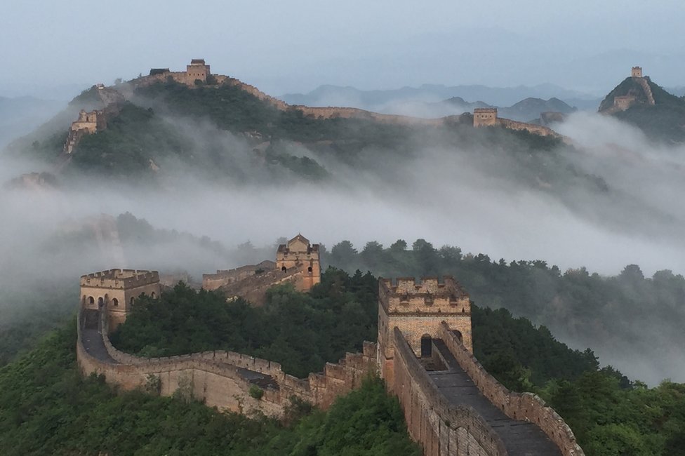 La gran muralla de China