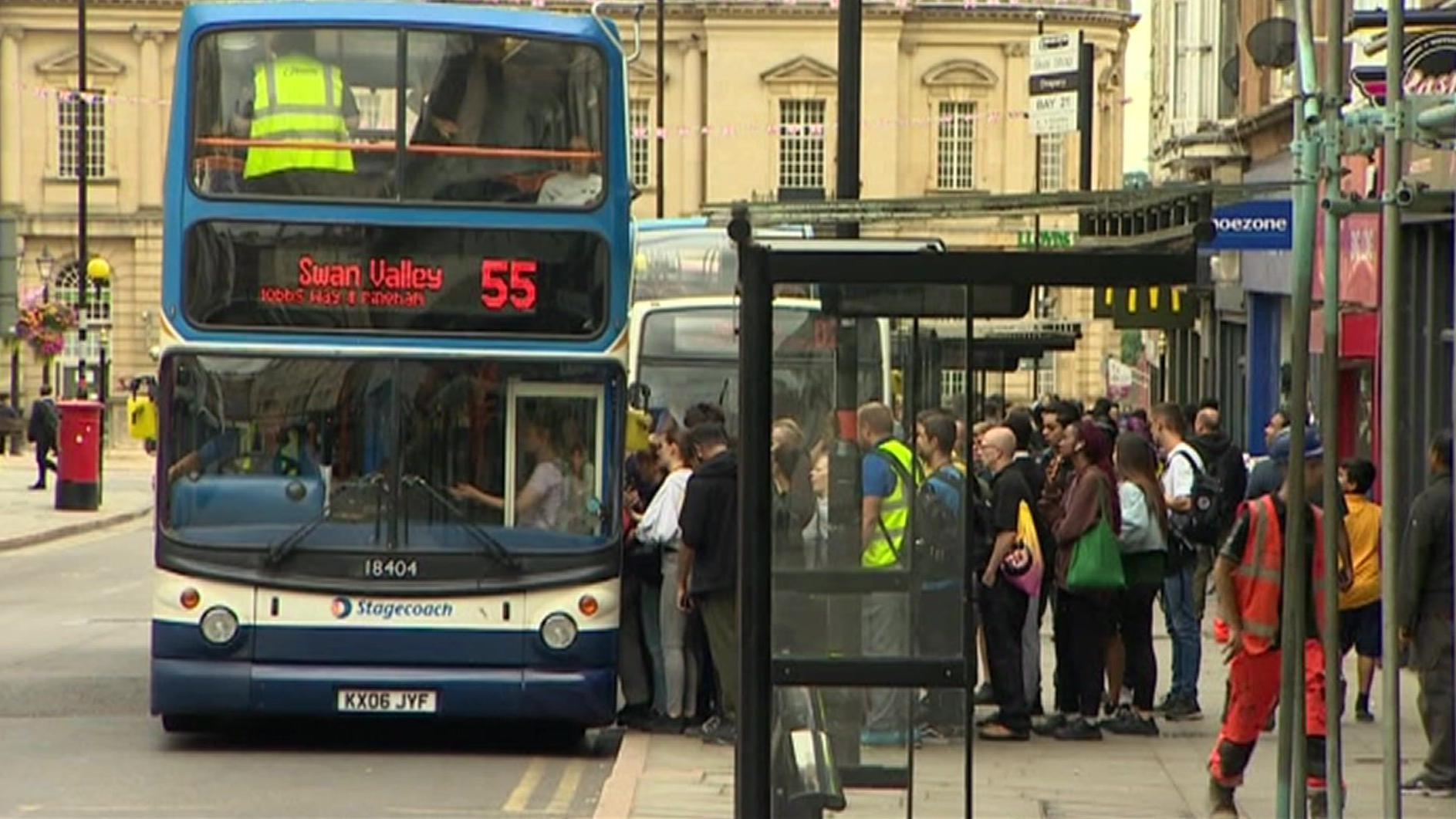 New evening and weekend buses introduced in Northamptonshire