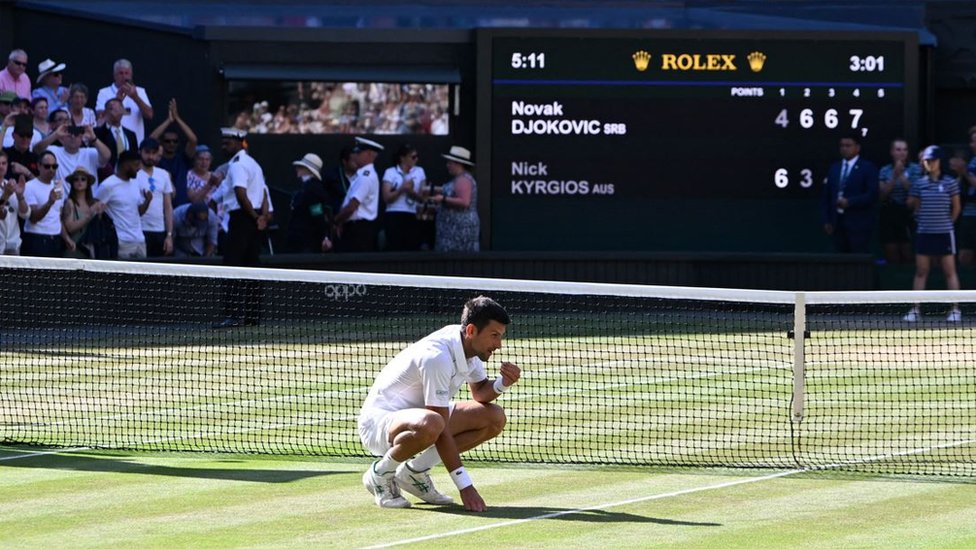 Novak Đoković posle finala Vimbldona