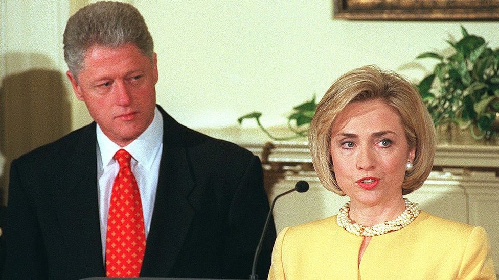 Bivši američki predsednik Bil Klinton i Hilari Klinton