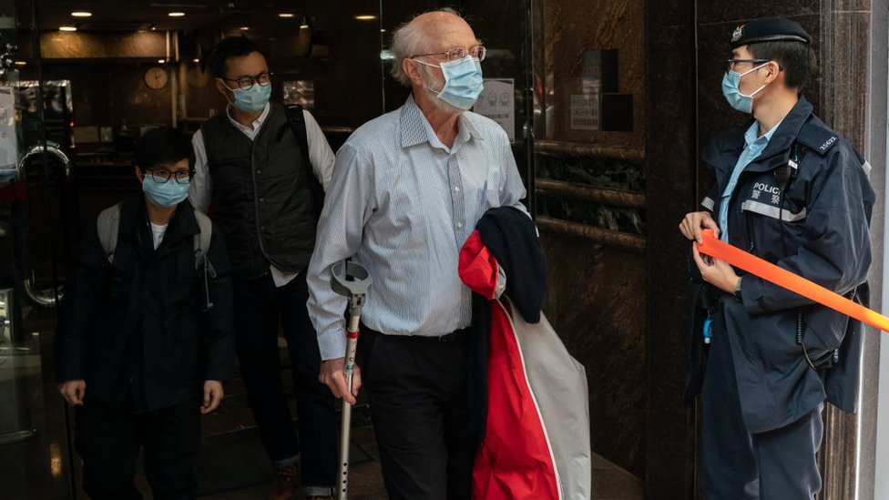 Джон Кланси, американский адвокат, арестован в Гонконге