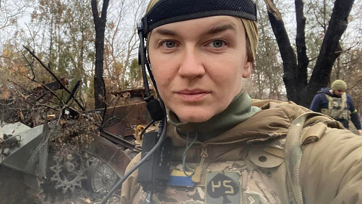 It's like playing with death' - Ukraine's female front-line soldiers