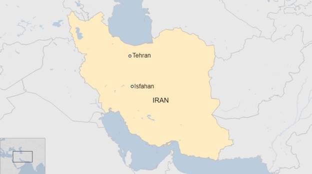 location of Isfahan