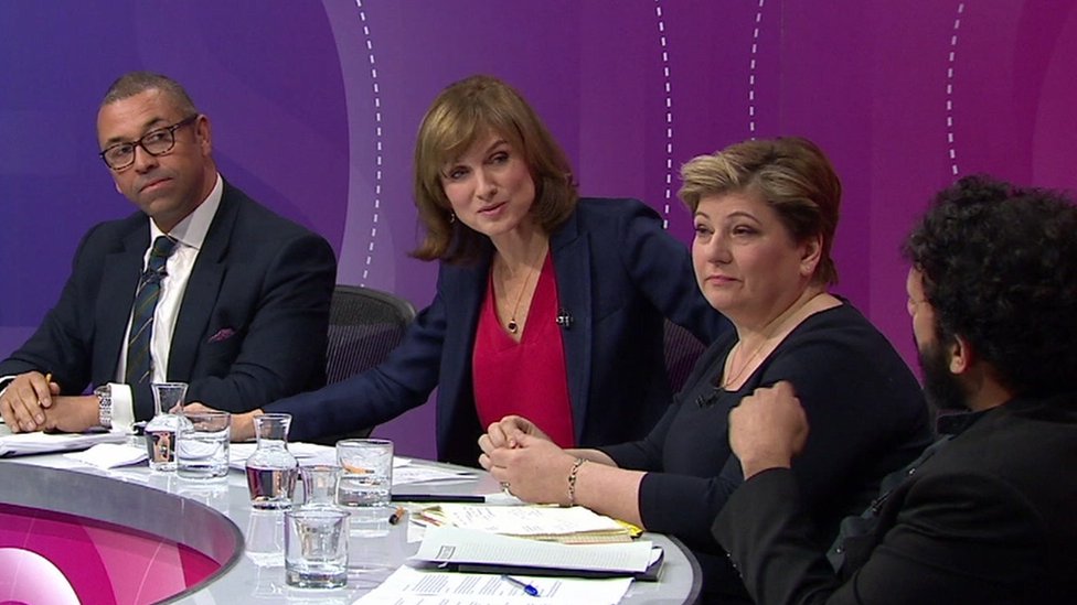 Question Time: Praise for Fiona Bruce's first episode