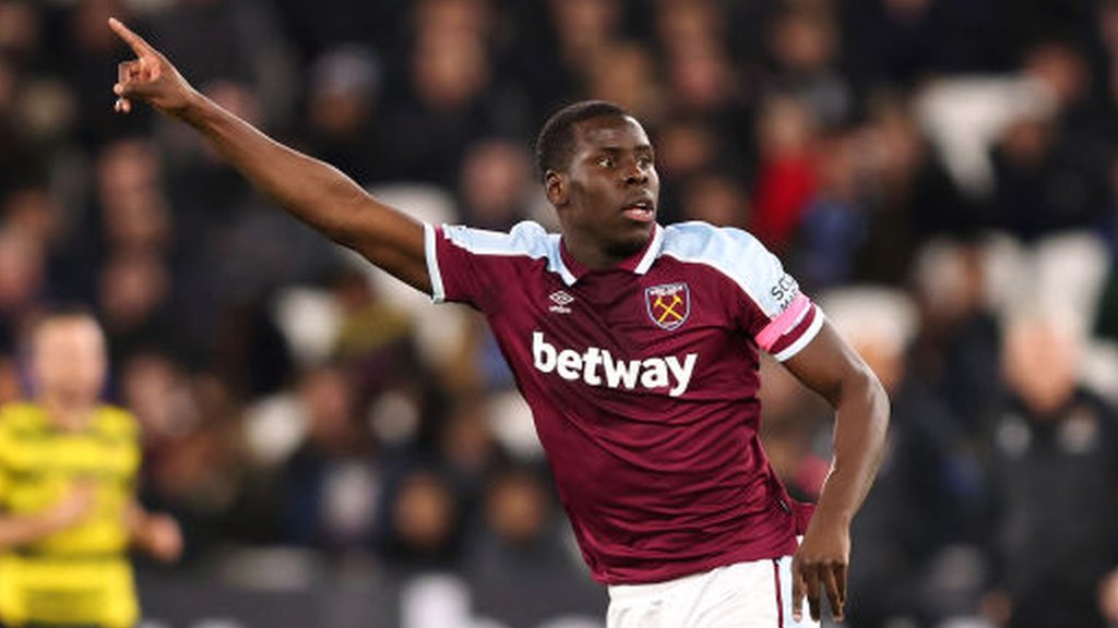 West Ham 1-0 Watford: Kurt Zouma named in starting line-up as Hammers reignite top-four push