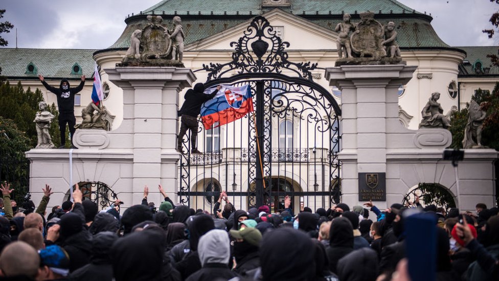 Protest in Bratislava