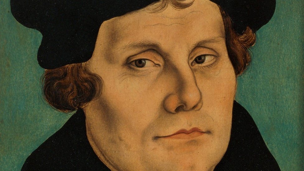 Martinho Lutero, em pintura do século 16