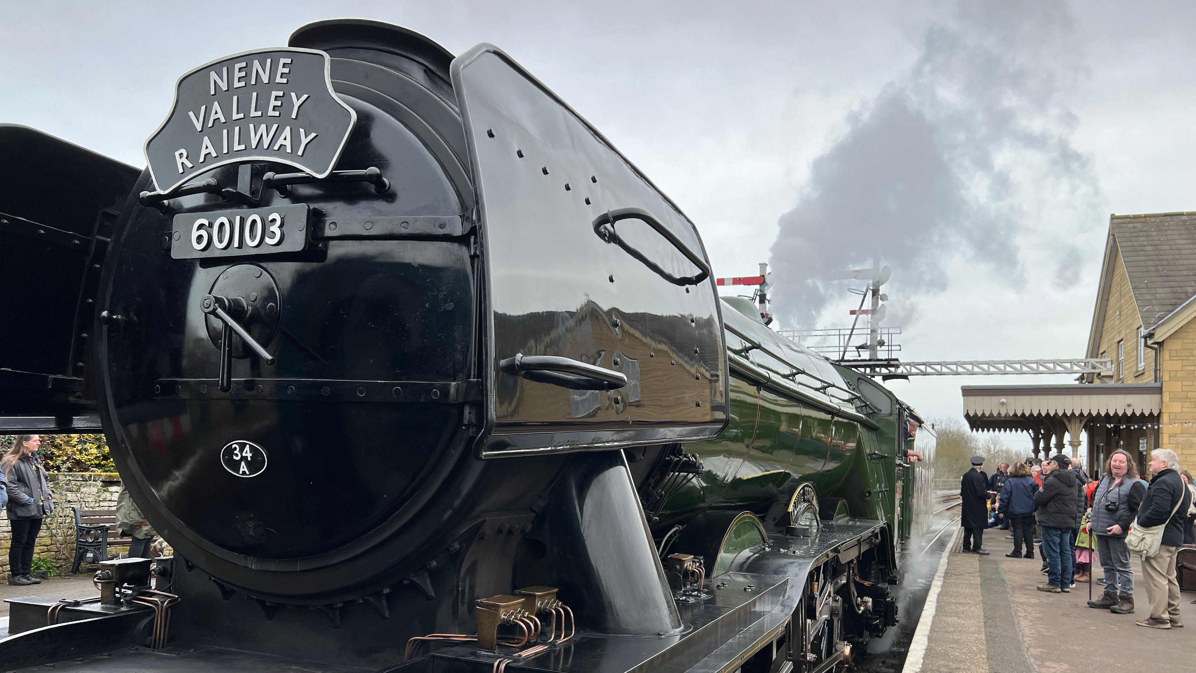 In pictures: All aboard the Flying Scotsman in Peterborough
