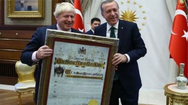 Johnson ve Erdoğan