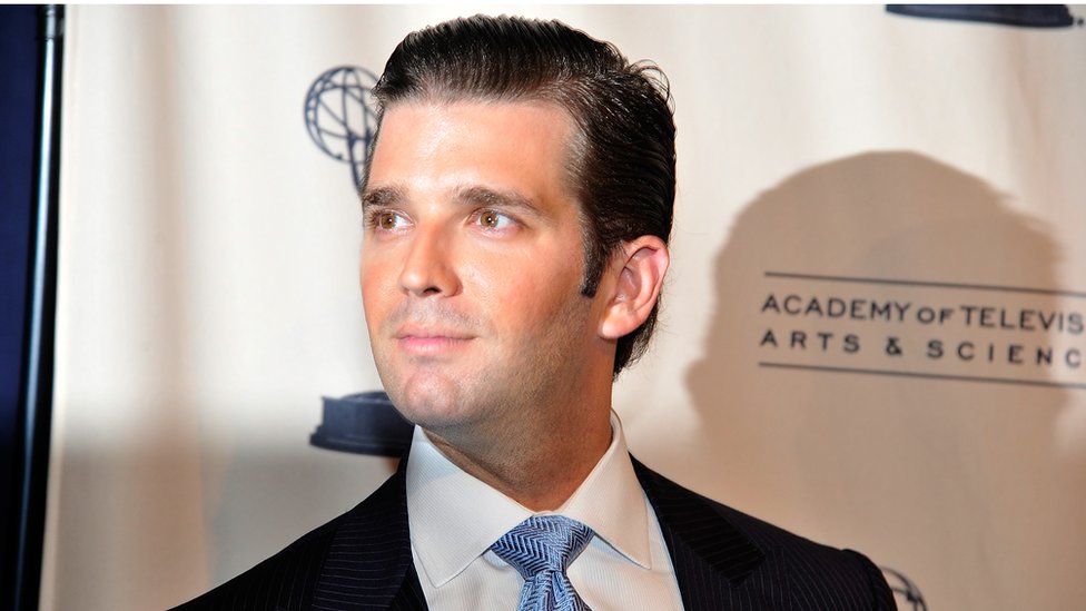 Donald Trump Jr Met Russian Lawyer Before Election Bbc News 