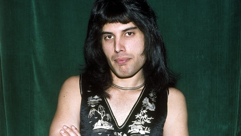 Freddie Mercury. Foto de archivo, 1967.
