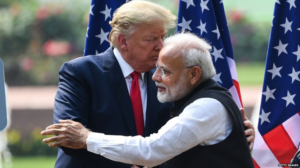 ਨਰਿੰਦਰ ਮੋਦੀ ਅਤੇ ਡੌਨਲਡ ਟਰੰਪ