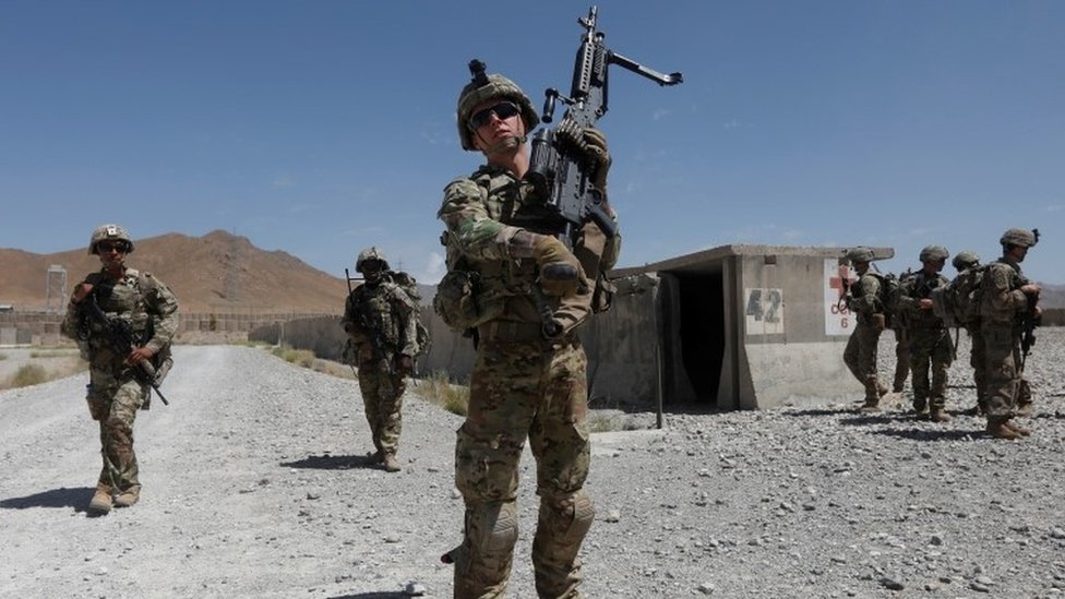 Tentara AS di Provinsi Logar, Juli 2018