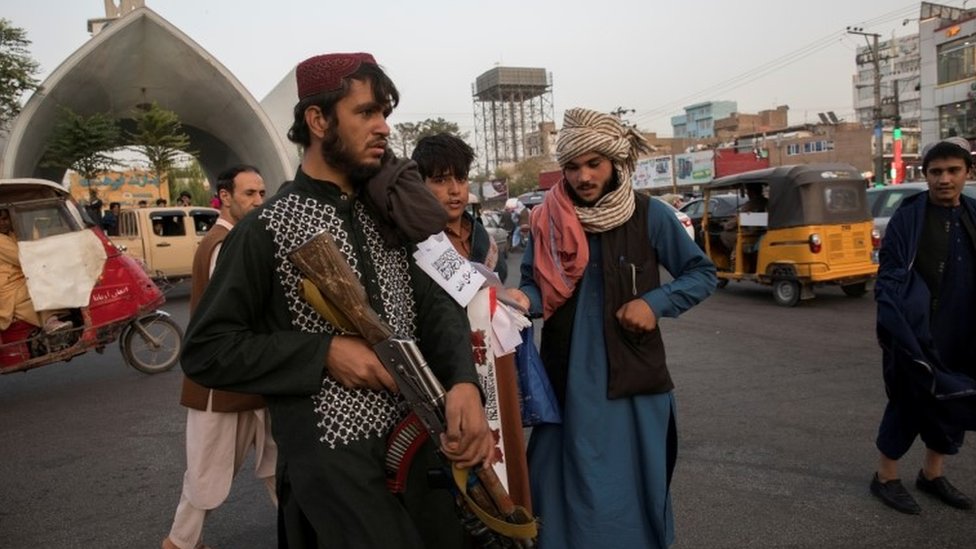 Taliban in Herat (file)