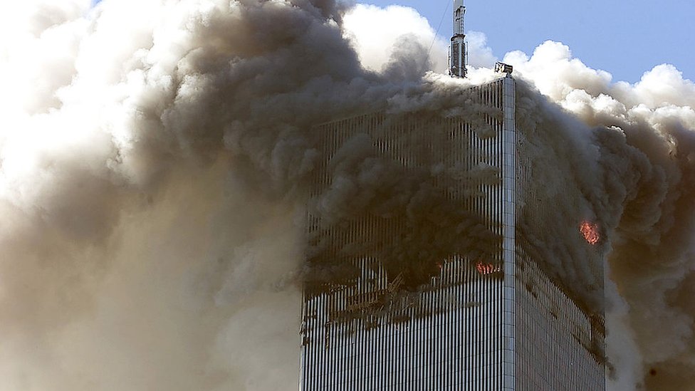 Ataque a las Torres Gemelas.