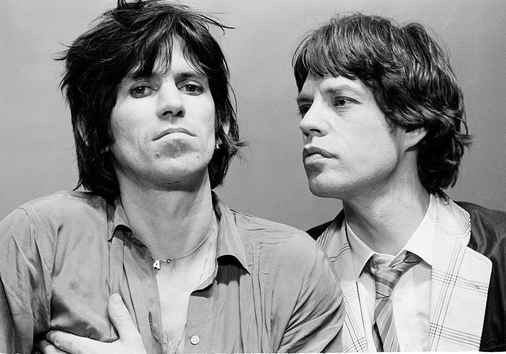Keith Richards and Mick Jagger