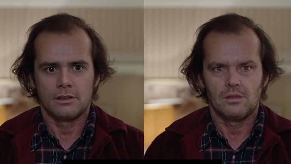 La comparativa de la escena