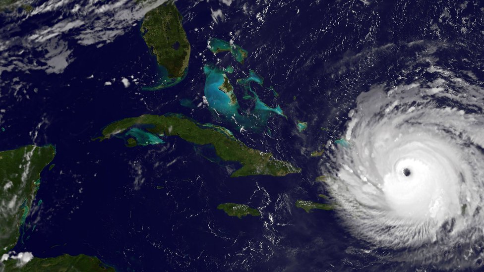 Irma tiene un tamaño similar al de Francia. Irma