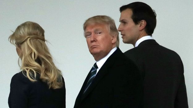 Трамп призначив свою доньку Іванку і її чоловіка Джареда Кушнера на пости в Білому домі