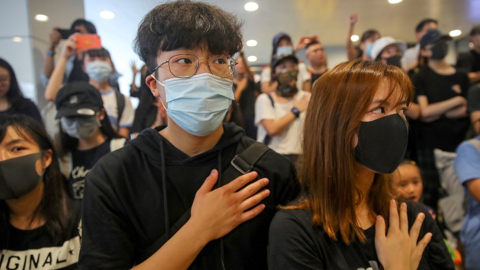 Протестующие в Гонконге, 2 октября