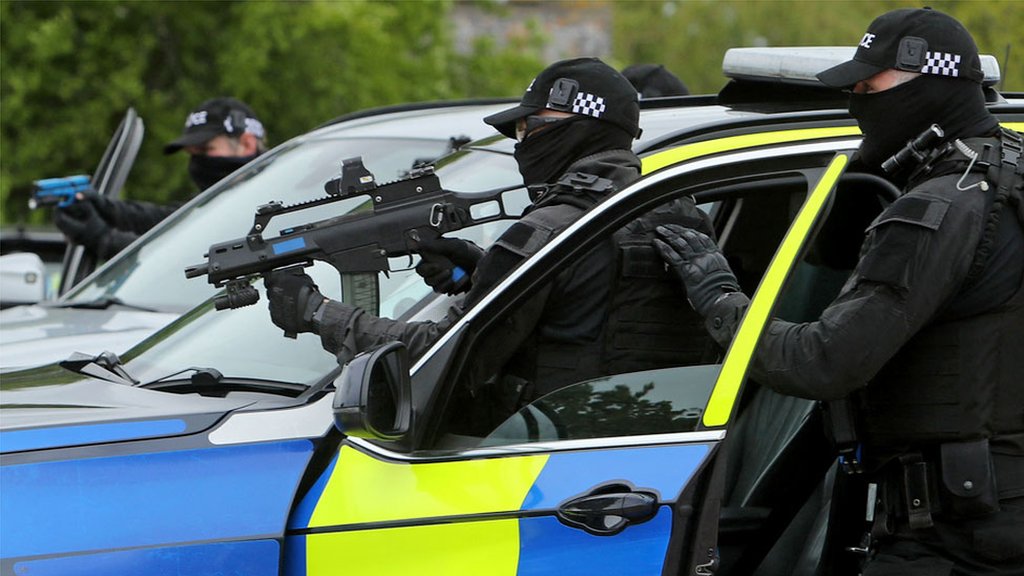 Met Police: Up to 300 armed officers step back as Army on standby